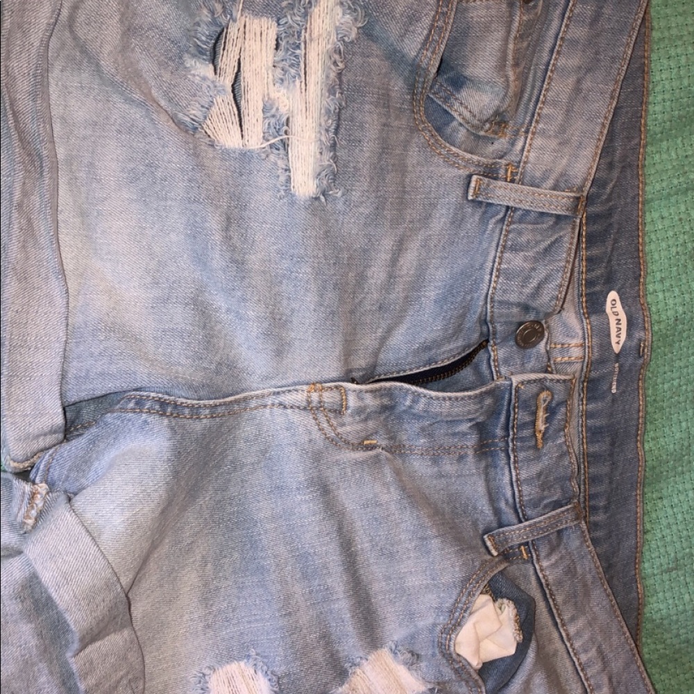 Oh navy blue Jean shorts